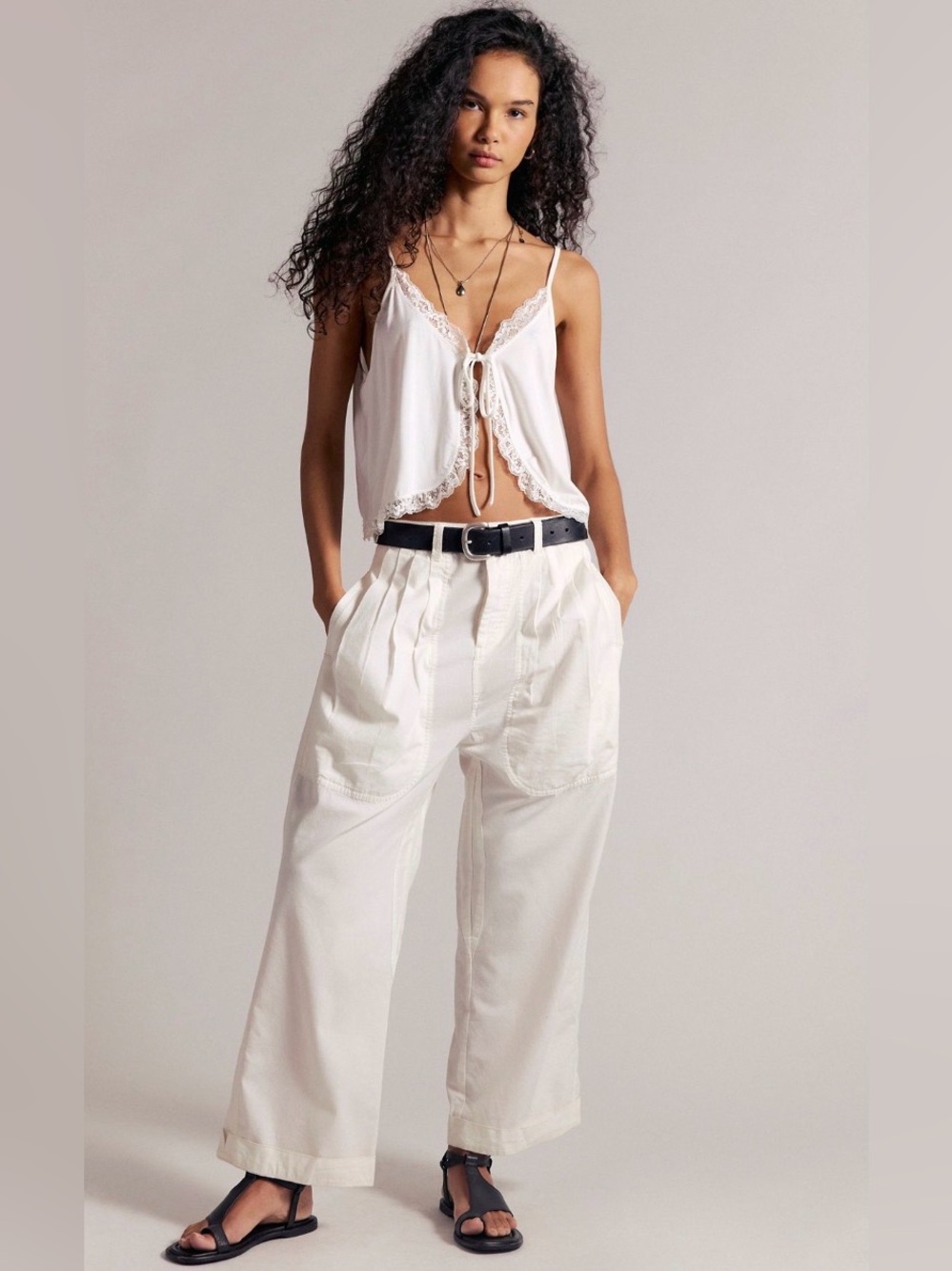 Clover‎ dropped Harem Trouser NWOT tofu